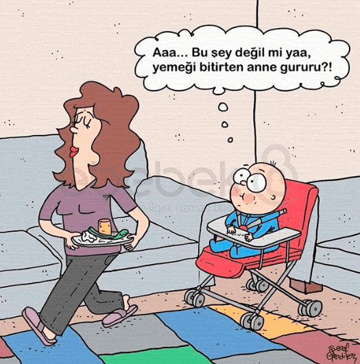 Ben yedirdim!