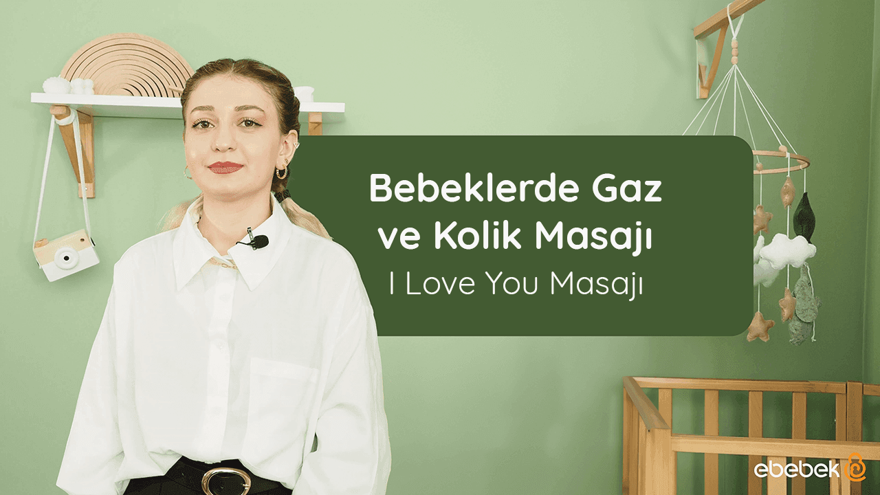 Bebeklerde Gaz &amp; Kolik Masajı kapak resmi