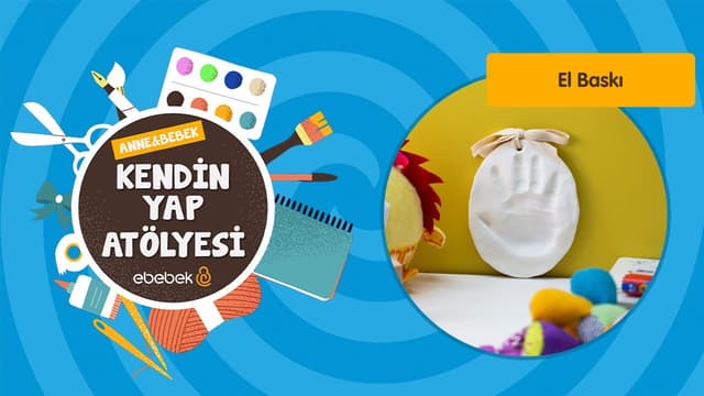 El Baskı | Anne Bebek Kendin Yap Atölyesi image