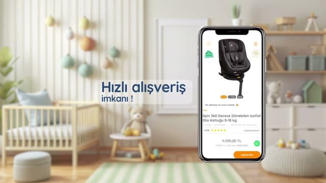 Anne ve bebek için her şey ebebek uygulamasında! 📲✨ image