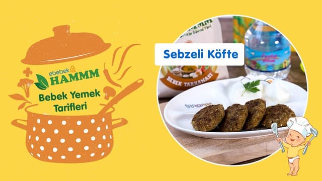 Sebzeli Köfte | Bebek Yemek Tarifleri | Hammm Vakti image