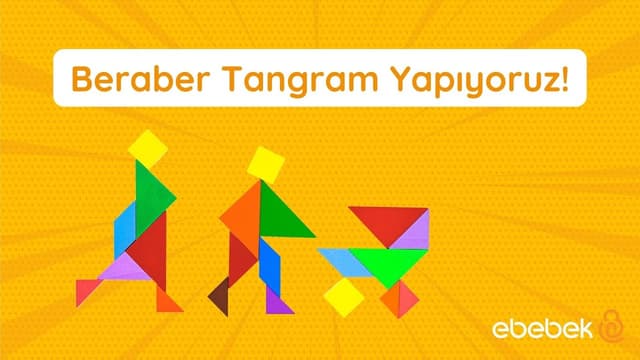Tangram Seti ile Geometrik Şekiller