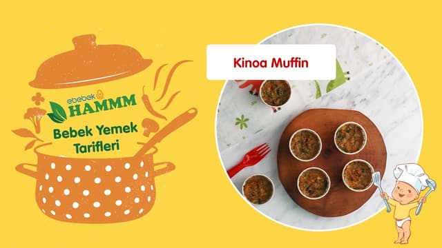 Kinoa Muffin | | Bebek Yemek Tarifleri | Hammm Vakti image