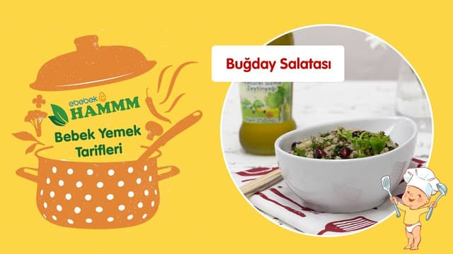 Anneler İçin Buğday Salatası | Bebek Yemek Tarifleri | Hammm Vakti image