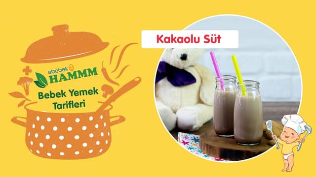 Bebekler İçin Kakaolu Süt | Bebek Yemek Tarifleri | Hammm Vakti image