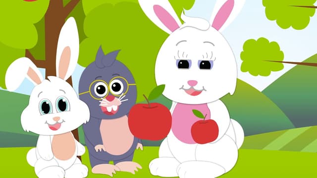 Tik ve Tak Çizgi Filmi - Bebek Eğitici Çizgi Film - Bölüm 2: Küçük ve Büyük Elmalar image