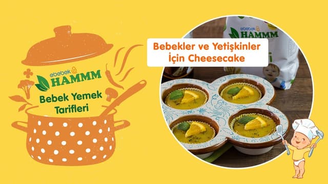 Hammm Vakti | Bebek Yemek Tarifleri - Bebekler ve Yetişkinler için Cheesecake! image