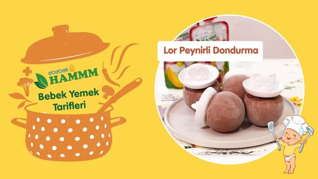 Bebekler İçin Sağlıklı Dondurma | Bebek Yemek Tarifleri | Hammm Vakti image