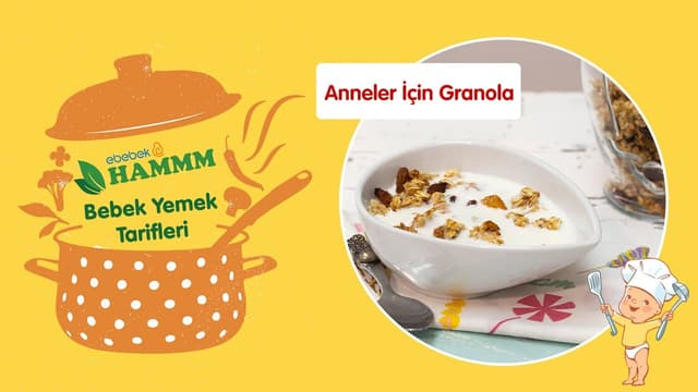 Anneler İçin Granola Tarifleri | Bebek Yemek Tarifleri | Hammm Vakti image