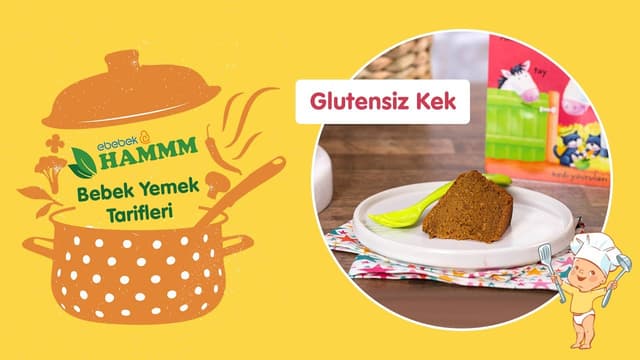 Glutensiz Kek Tarifi | Hammm Vakti | Bebek Yemek Tarifleri image