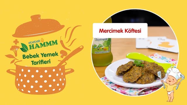 Yeşil Mercimek Köftesi | Bebek Yemek Tarifleri | Hammm Vakti image