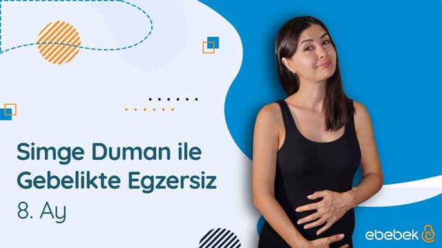 Gebelikte Egzersiz | 8. Ay | Simge Duman image