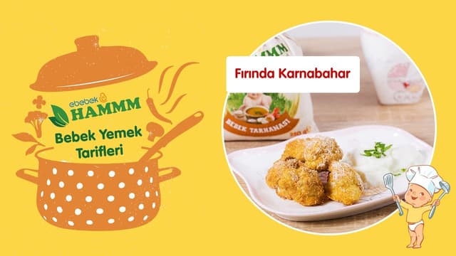 Karnabahar Dilimleri | Bebek Yemek Tarifleri | Hammm Vakti image