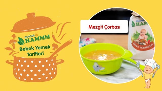 Hammm Bebek Tarhanalı Mezgit Çorbası | Bebek Yemek Tarifleri | Hammm Vakti image