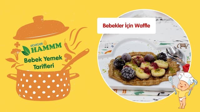 Bebekler İçin Waffle | Bebek Yemek Tarifleri image