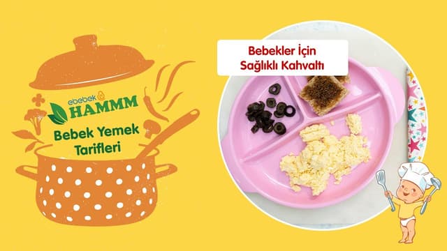 Bebekler için Sağlıklı Kahvaltı Tarifi | Bebek Yemek Tarifleri | Hammm Vakti image