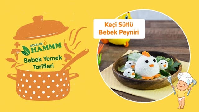 Keçi Sütlü Bebek Peyniri | Bebek Yemek Tarifleri | Hammm Vakti image