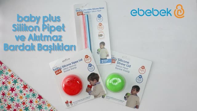 baby plus Silikon Pipet ve Akıtmaz Bardak Başlıkları image