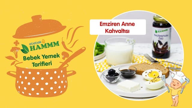 Emziren Anne Kahvaltısı | Bebek Yemek Tarifleri | Hammm Vakti image