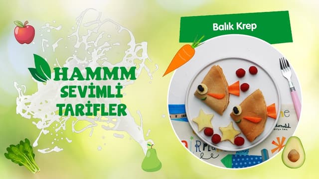 Balık Krep | HAMMM Sevimli Tarifler image