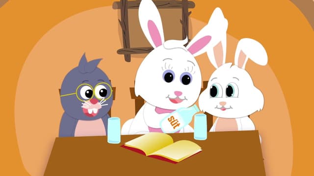 Tik ve Tak Çizgi Filmi - Bebek Eğitici Çizgi Film - Bölüm 28: Bardaktaki Sütümüzü İçelim image