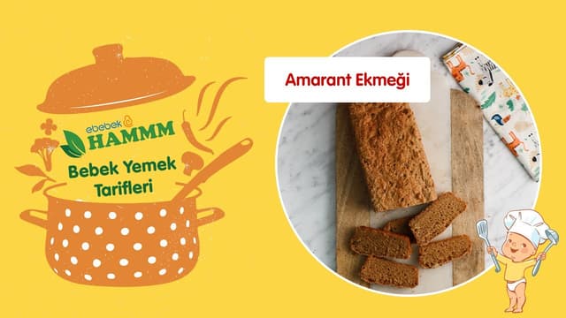 Amarant Ekmeği | Bebek Yemek Tarifleri | Hammm Vakti image
