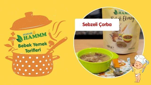 Sebze Çorbası | Bebek Yemek Tarifleri | Hammm Vakti image