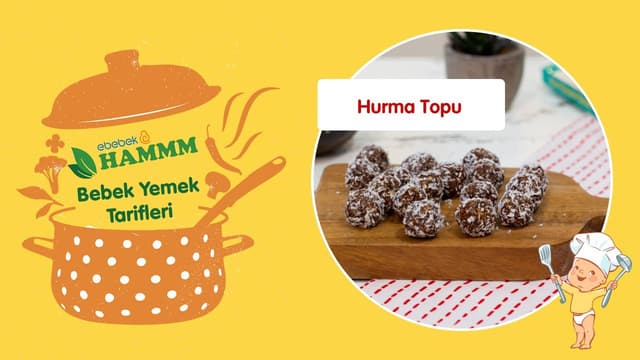 Hurma Topları | Bebek Yemek Tarifleri | Hammm Vakti image