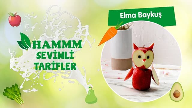 Elma Baykuş | HAMMM Sevimli Tarifler image
