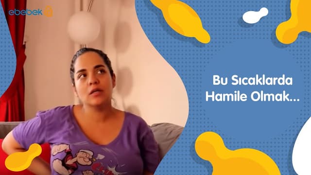 Bu sıcaklarda hamile olmak... | Hamilelik Günlüğüm 35. Hafta - İrem Sefa Yayımlar image
