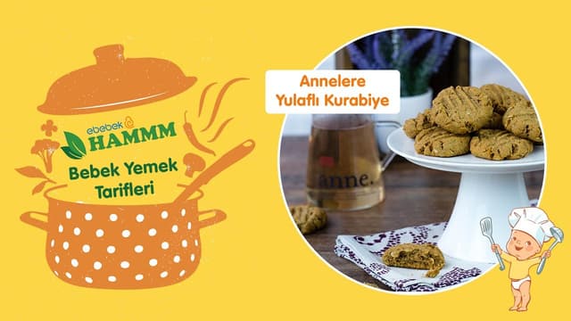 Annelere Yulaflı Kurabiye! | Bebek Yemek Tarifleri | Hammm Vakti image