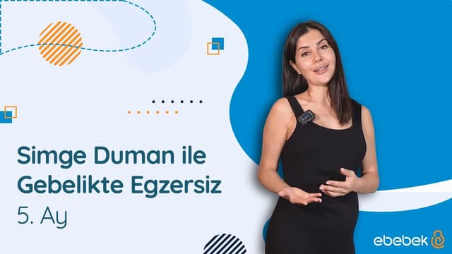 Gebelikte Egzersiz | 5. Ay | Simge Duman image