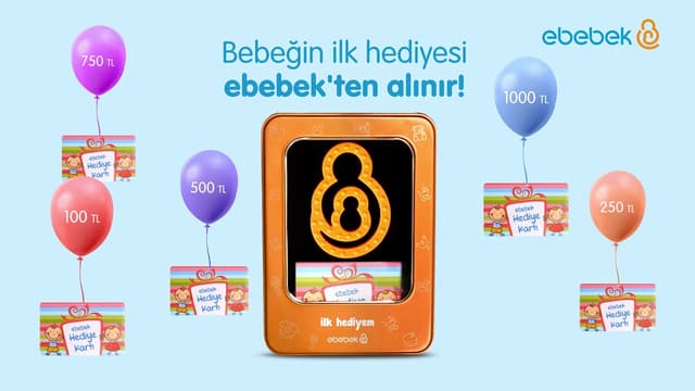 Bebeğin İlk Hediyesi ebebek'ten Alınır! 🤩 image