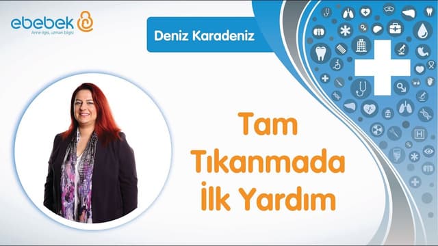 Bebeklerde Tam Tıkanma - Nefes Alamadığında Ne Yapmalı? - Deniz Karadeniz Bebekler İçin İlk Yardım image