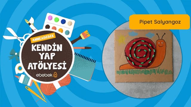 Pipet Salyangoz I Anne Bebek Kendin Yap Atölyesi image