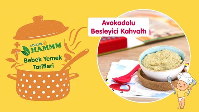 Avokadolu Besleyici Kahvaltı | Hammm Vakti | Bebek Yemek Tarifleri image