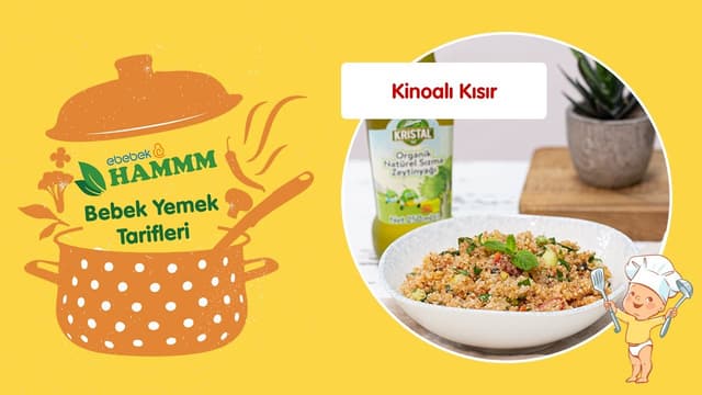 Kinoalı Kısır | Bebek Yemek Tarifleri | Hammm Vakti image
