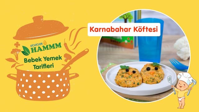 Karnabahar Köftesi | Bebek Yemek Tarifleri | Hammm Vakti image