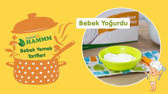 Evde Bebek Yoğurdu Nasıl Yapılır | Bebek Yemek Tarifleri | Hammm Vakti image