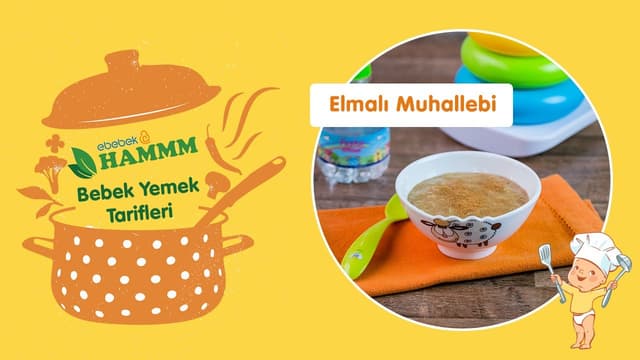 Elmalı Bebek Muhallebisi | Bebek Yemek Tarifleri | Hammm Vakti image