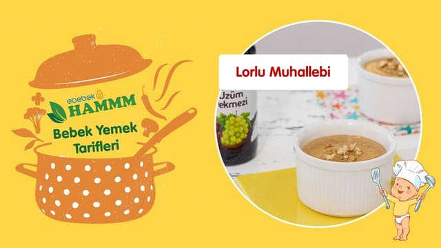 Lorlu Muhallebi | Bebek Yemek Tarifleri | Hammm Vakti image