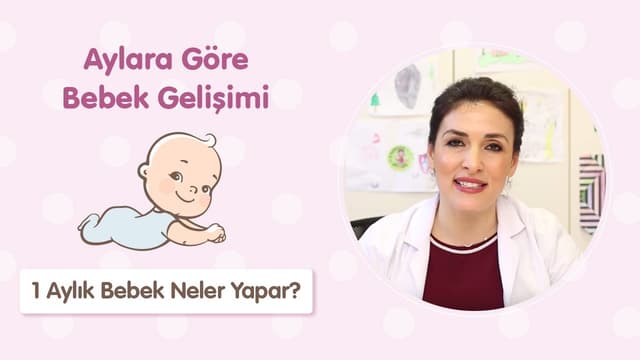 1 Aylık Bebek Gelişimi - 1 Aylık Bebek Neler Yapar? image