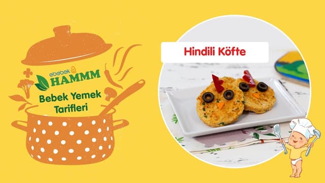 Bebekler İçin Hindili Köfte | Bebek Yemek Tarifleri | Hammm Vakti image