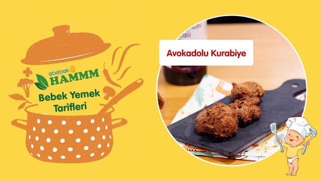 Avokadolu Bebek Kurabiyesi | Bebek Yemek Tarifleri | Hammm Vakti image