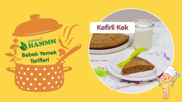 Kefirli Kek | Bebek Yemek Tarifleri | Hammm Vakti image