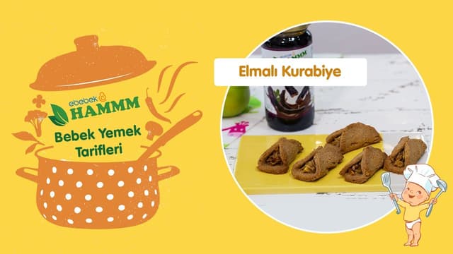 Elmalı Kurabiye | Bebek Yemek Tarifleri | Hammm Vakti image