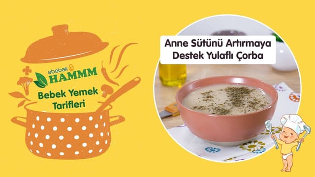 Anne Sütü Artırmaya Destek Yulaflı Çorba | Hammm Vakti | Bebek Yemek Tarifleri image