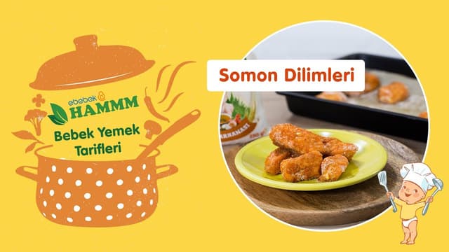 Tarhanalı Somon Dilimleri | Bebek Yemek Tarifleri | Hammm Vakti image