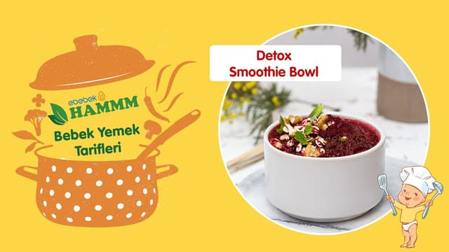 Detox Smoothie Bowl | Bebek Yemek Tarifleri | Hammm Vakti image