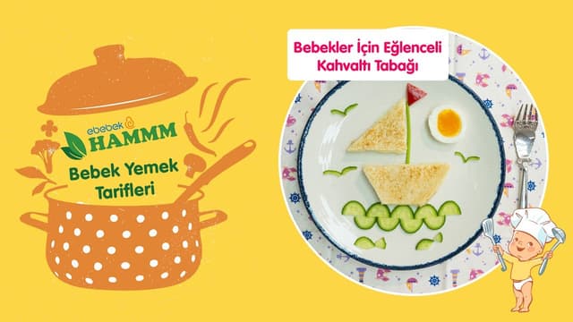 Bebekler İçin Eğlenceli Kahvaltı | Bebek Yemek Tarifleri | Hammm Vakti image